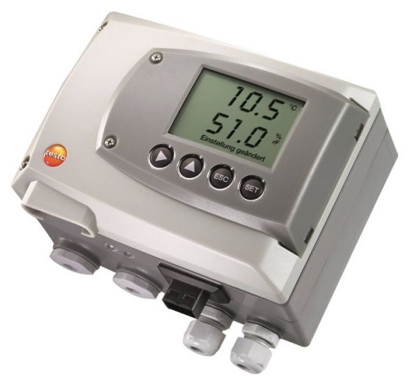 testo 6651 - 温湿度变送器，用于环境测量