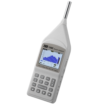 宁波泰仕TES-1358E 1/1及1/3八音度实时音频分析仪|TES1358E噪音计