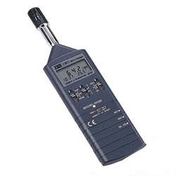 牡丹江泰仕TES-1361记忆式温湿度表|TES1361温湿度测试仪